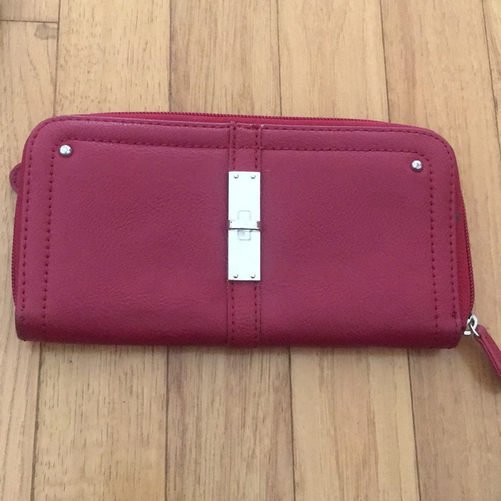 Red Nine West wallet